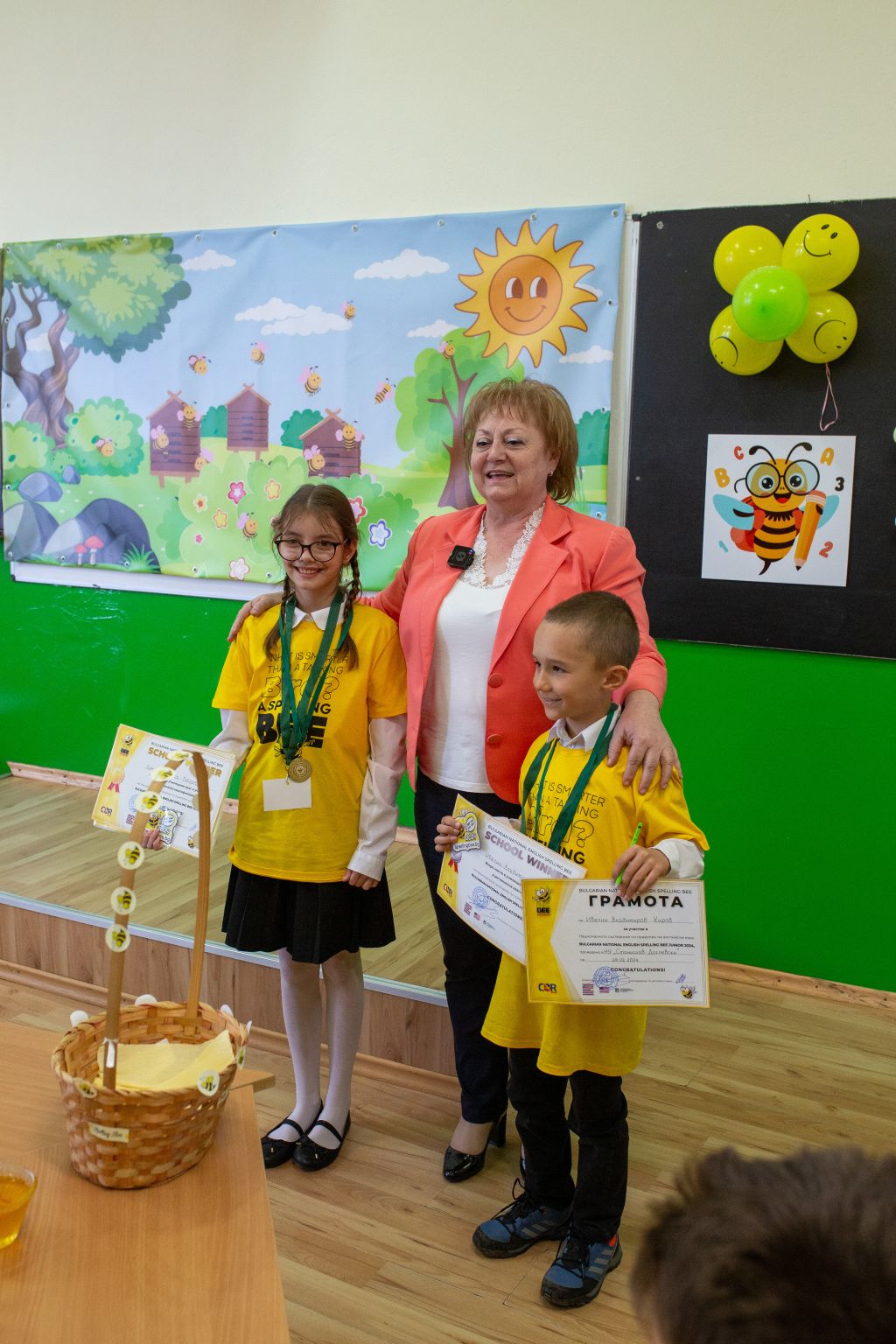 Участие в Националното състезание по правопис на английски език "Spelling Bee Junior" 5