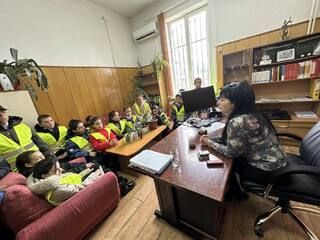 Урок по справедливост - ученици посетиха Съдебната палата в Самоков 2